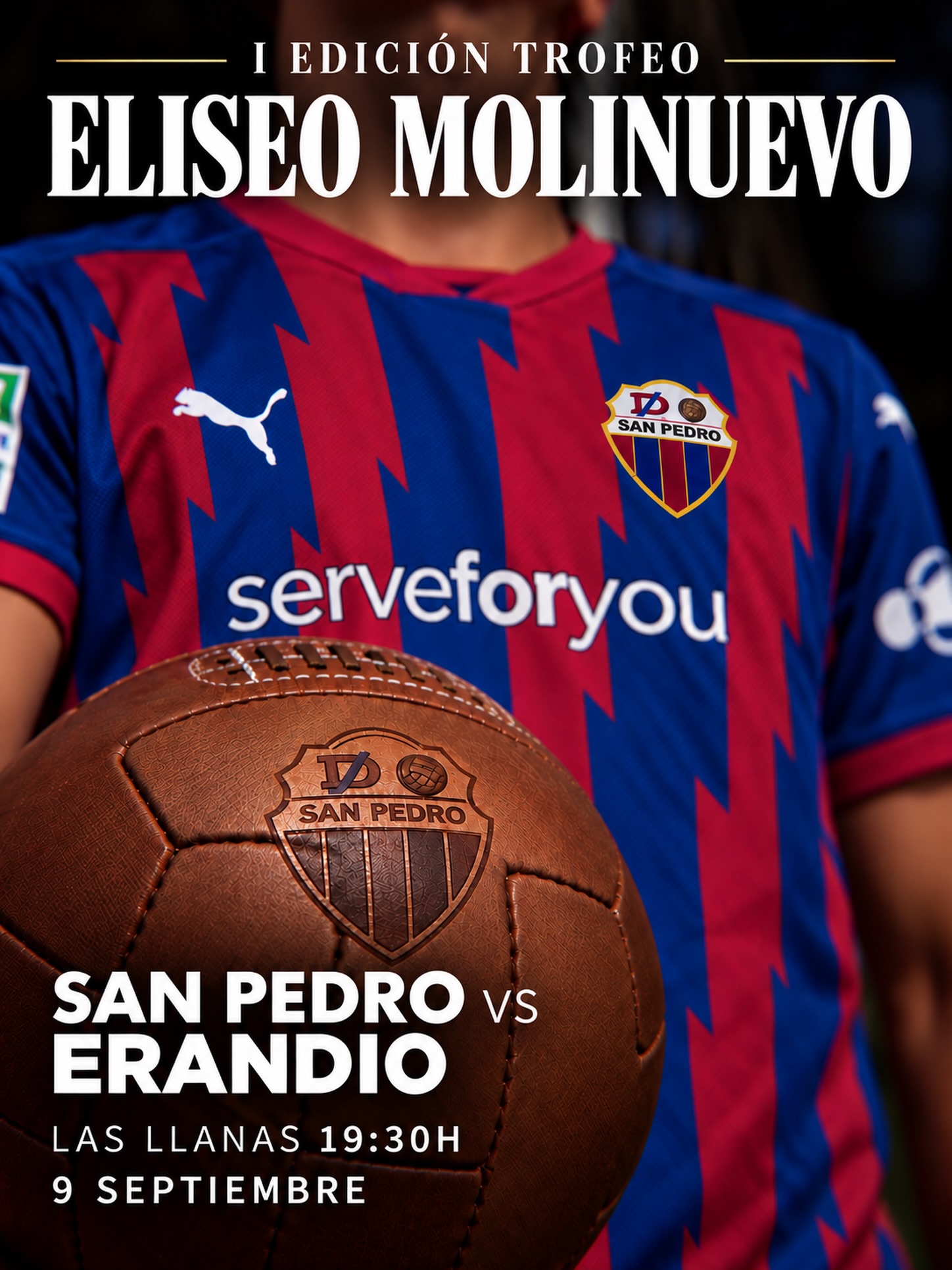 I Trofeo Eliseo Molinuevo: San Pedro - Erandio el 9 de septiembre