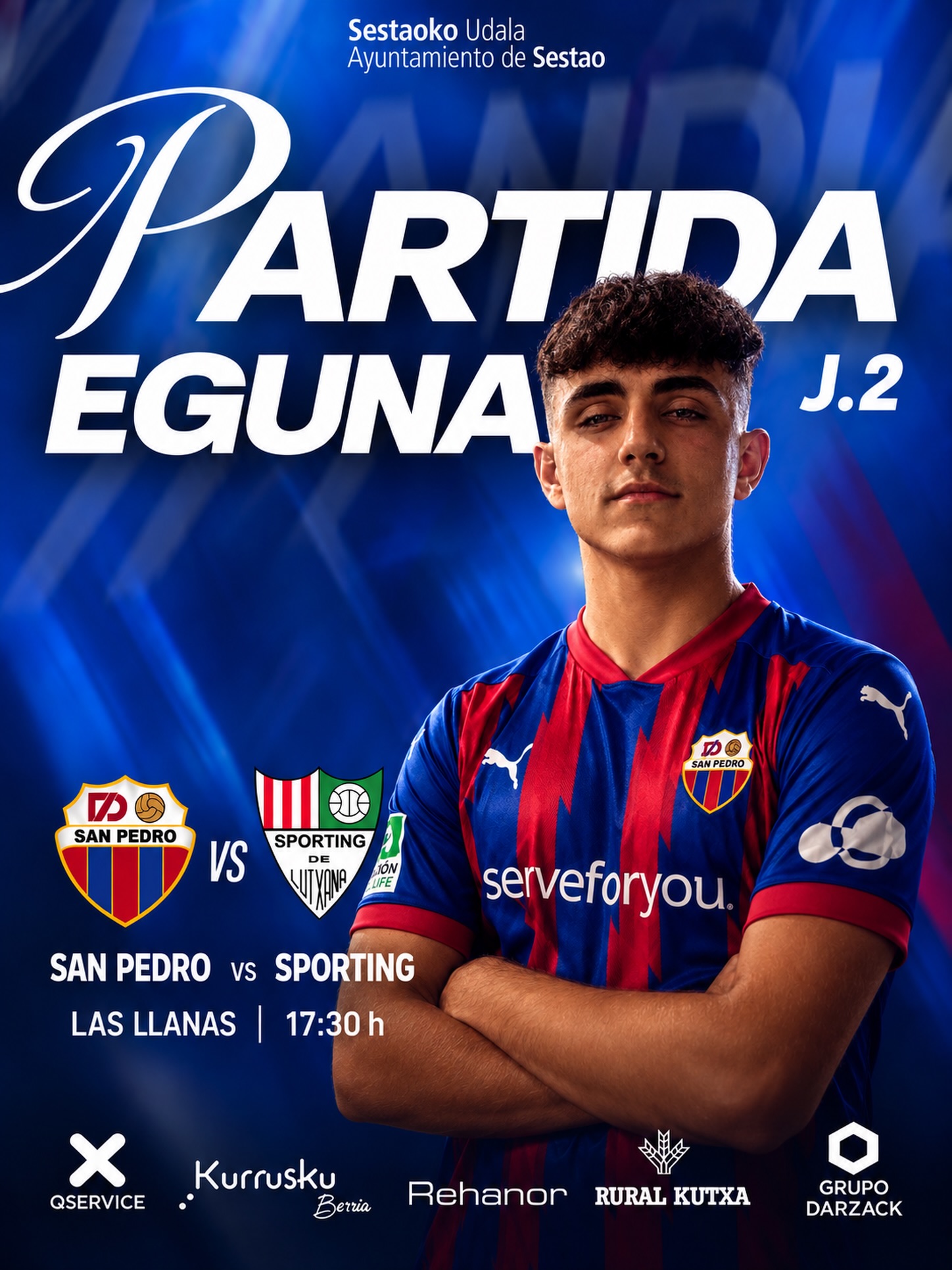 Segunda jornada: recibimos al Sporting de Lutxana